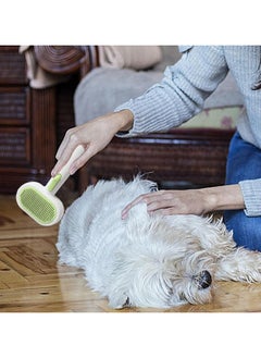 Knox Powering Generations Pet Self-Cleaning Brush, Cat & Dog Brush for Grooming, Shedding & De-Matting | Removes Loose Fur, Tangles & Undercoat, Skin-Friendly Pet Hair Brush for Short & Long Haired Dogs & Cats  - Image 4