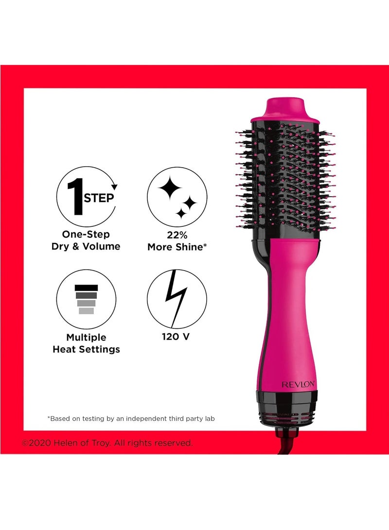 Revlon Hair Tools Revlon Salon One Step Hair Dryer And Volumiser New Pink Edition One Step, Ionic And Ceramic Technology, Medium To Long Hair Rvdr5222Puk - Image 2