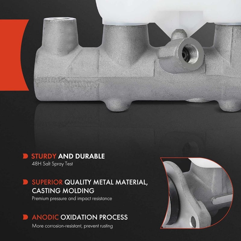 A-Premium Brake Master Cylinder with Reservoir and Sensor - Image 2