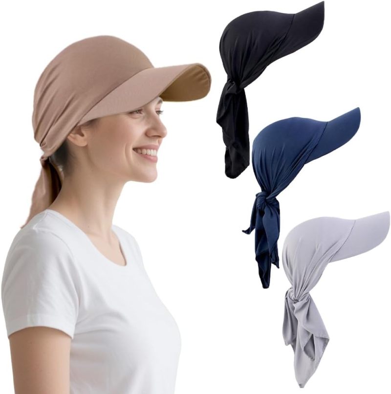 Summer Headwear: Multicolor Soft Uv Protection Headscarf - Chemo Headwear For Cancer Patients, Summer Outdoor Use - Image 1