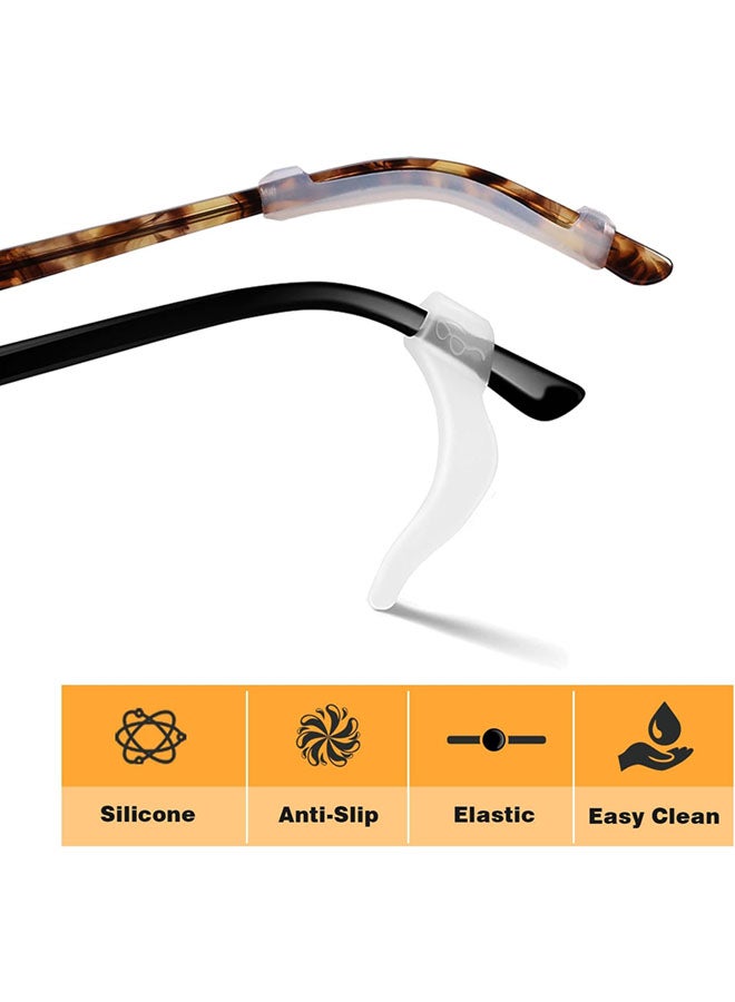 وانفان حبلين قابلين للتعديل للنظارات، و12 زوجًا من مشابك تثبيت الأذن لحمل النظارات، وحزام للنظارات الشمسية، ومثبت للنظارات الرياضية. - Image 3