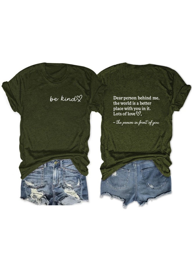 Women Graphic T-Shirts Casual Short Sleeve Tee Tops - Image 1