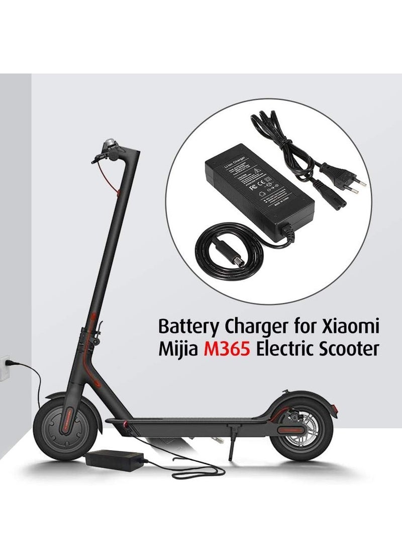 JAJEEK Electric Skateboard Battery Charger Power Supply Replacement Charging Adapter for Xiaomi Mijia M365 Electric Scooter - Black, Reliable, Durable, and Efficient Power Solution - Image 3