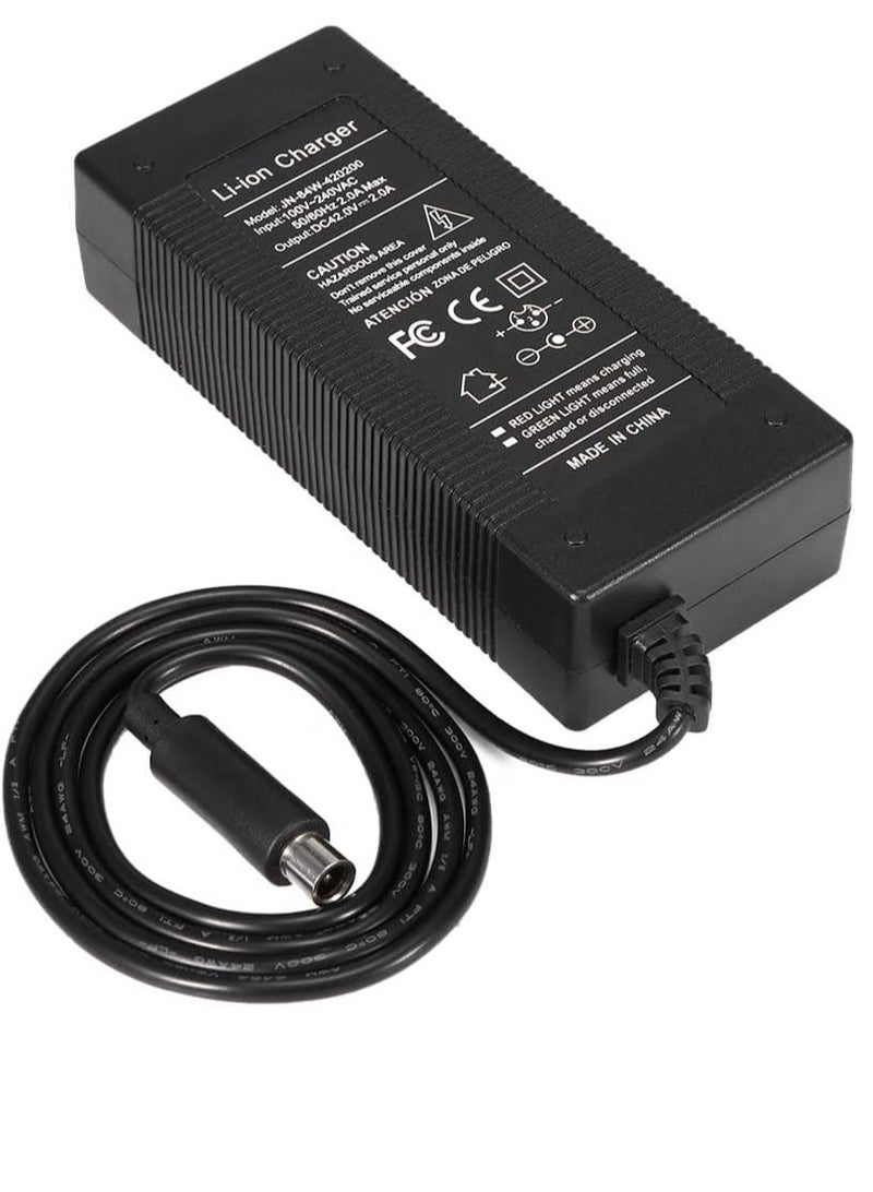 JAJEEK Electric Skateboard Battery Charger Power Supply Replacement Charging Adapter for Xiaomi Mijia M365 Electric Scooter - Black, Reliable, Durable, and Efficient Power Solution - Image 5