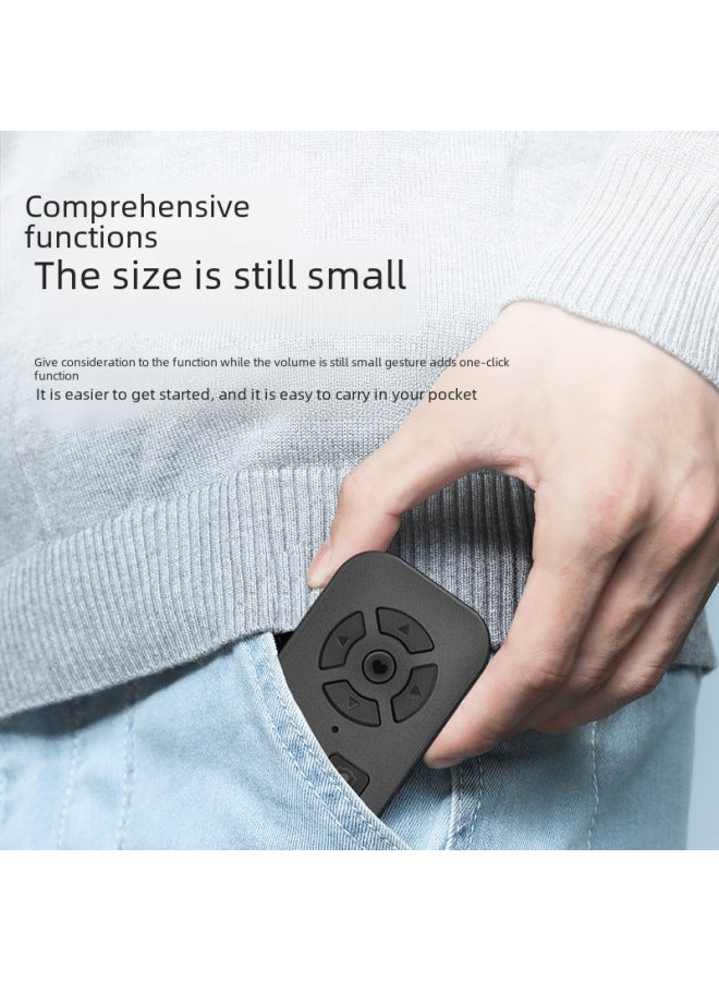 Neutral New Nine-key Mobile Phone Automatic Thumbs-up Short Video Brush Video Photo Chasing Drama E-book Flip Bluetooth Remote Control - Image 2