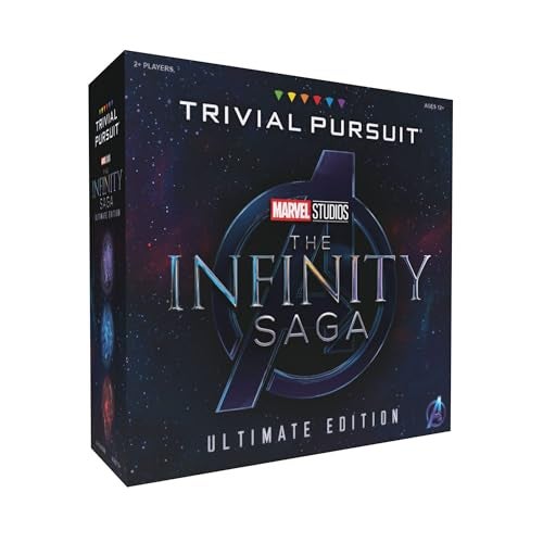 USAopoly Trivial Pursuit: Marvel Cinematic Universe Ultimate Edition | Officially Licensed | Collectible Trivia Board Game Featuring 6 Infinity Stone Location Movers, 1800 Questions, MCU Phases 1-3 - Image 1