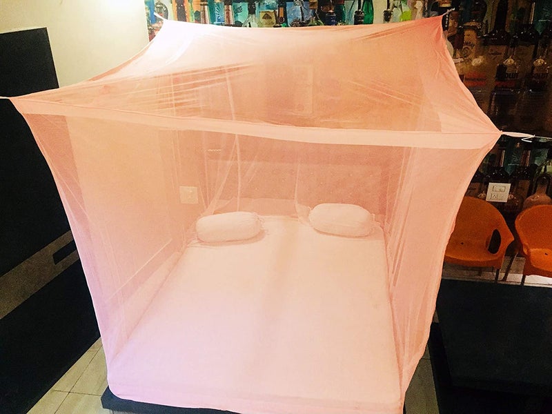Freshwind Mosquito Net for Bed at Home and Outdoor Polyester Cotton Suitable for in House and Outdoor Utility Durable and Foldable 8X7 PEATCH - Image 1