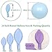IN-JOOYAA 24 Inch Latex Round Balloons 10 Pack Macaron Purple Thick Big Balloons for Photo Shoot Wedding Baby Shower Birthday Party Decorations by INJOOYAA - Image 2