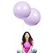 IN-JOOYAA 24 Inch Latex Round Balloons 10 Pack Macaron Purple Thick Big Balloons for Photo Shoot Wedding Baby Shower Birthday Party Decorations by INJOOYAA - Image 4