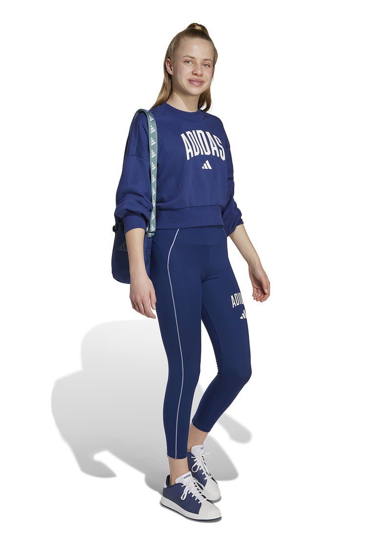 Adidas Kids Seasonals Essential Colegiate Typography Hoodie  - Image 4