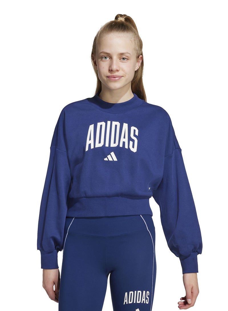Adidas Kids Seasonals Essential Colegiate Typography Hoodie  - Image 1