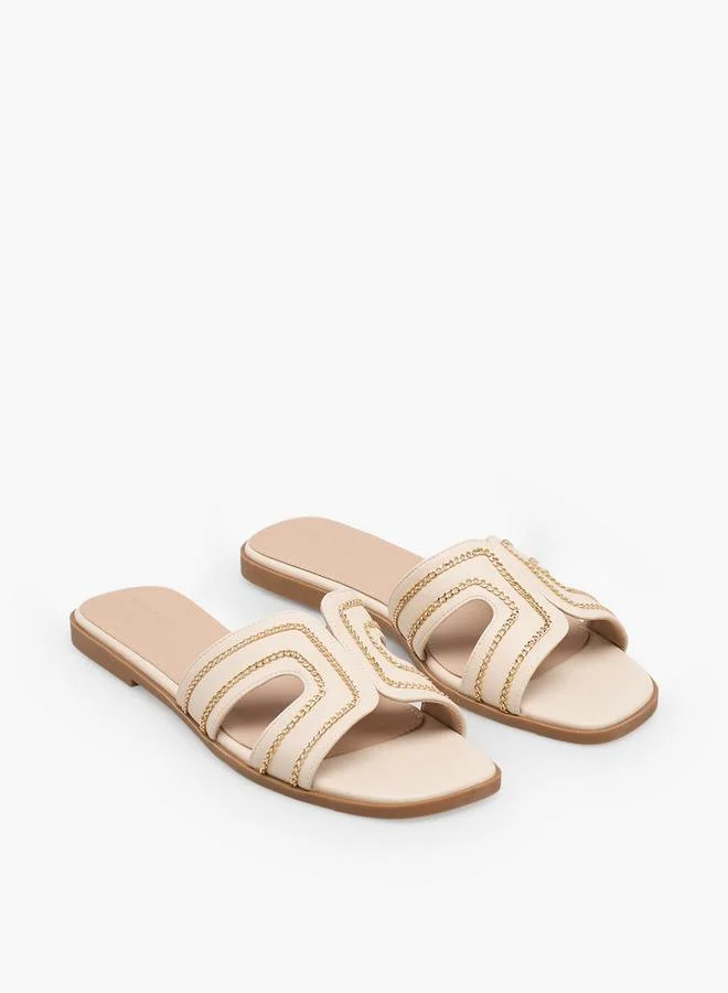 Flora Bella By Shoexpress Women Slip-On Sandals