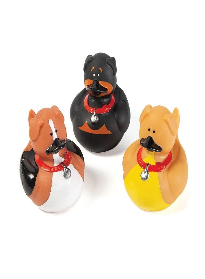 Fun Express Dog Rubber Duckies - Party Favors and Giveaways (Set of 12 Ducks) - Image 5