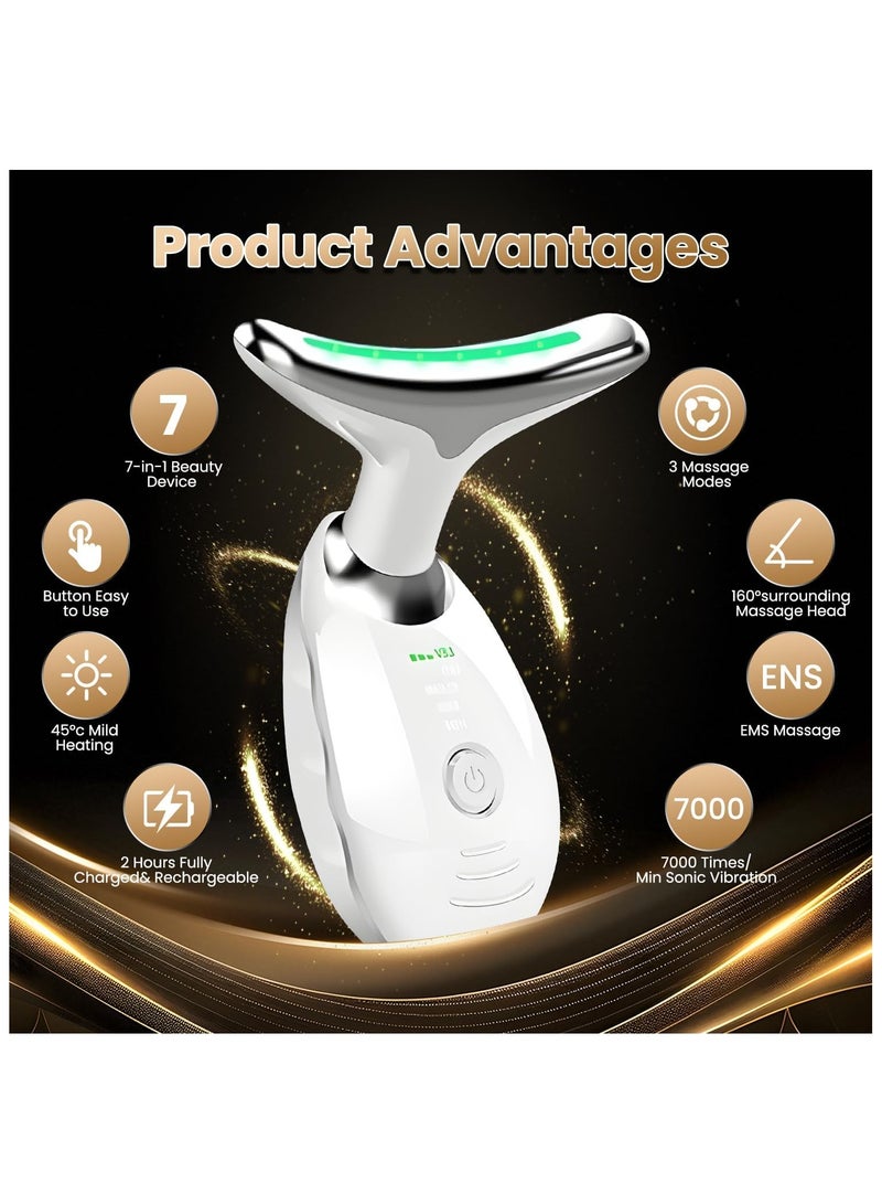 PANDA JOJO Face and Neck Massager, Face Beauty Device, Skin Care, Facial Contouring Tool for Anti-Aging, Lifting and Firming of Sagging Skin - Image 2