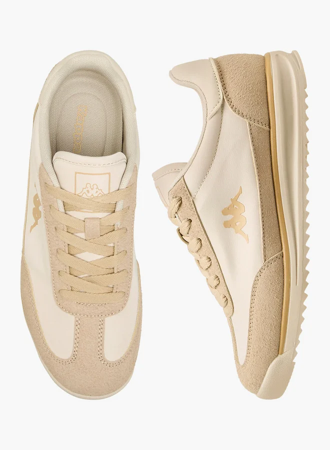 Kappa Logo Print Lace-Up Sports Shoes