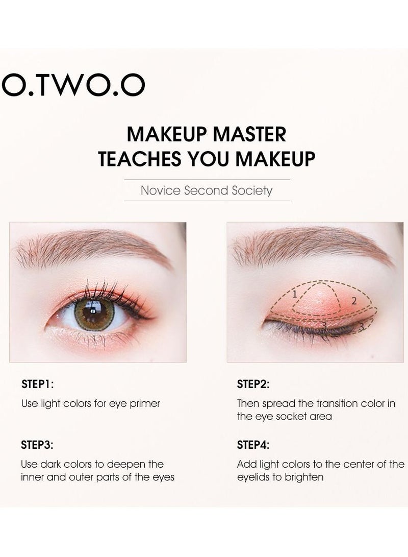 O.TWO.O Moroccan Eyeshadow Palette 4 Colors No. 02 - 13.5g - Image 3