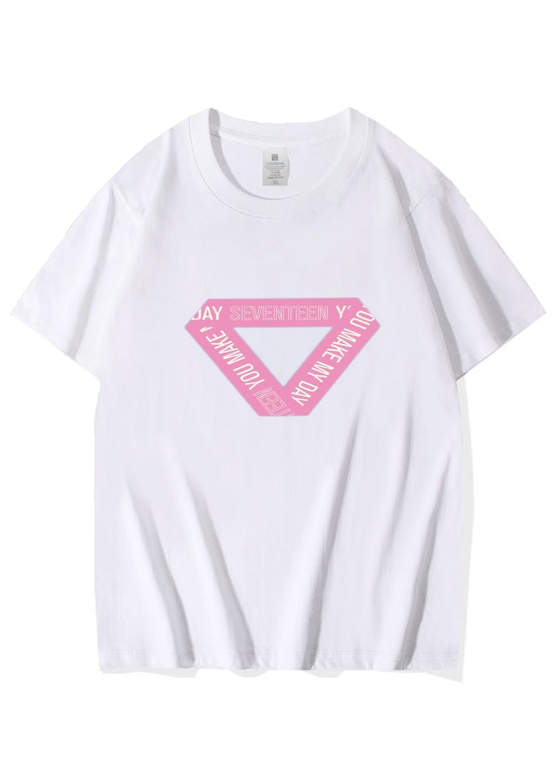 NIBEMINENT SEVENTEEN Printed Cotton Short Sleeves T-Shirt 