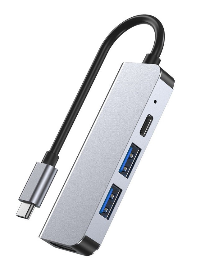 USB-C extender, HD4K 3.0 hub, laptop 4-in-1 docking station - Image 1