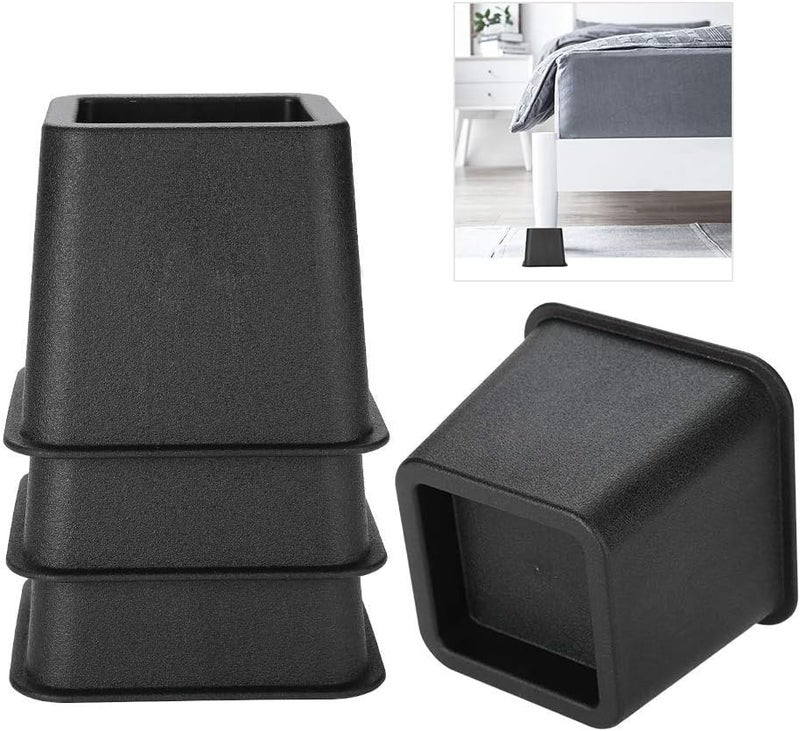 كلاراكو رافعة سرير كلاركو - رافعات أثاث قابلة للتعديل، رافعة سرير وكراسي بأقدام عريضة، 4 قطع/مجموعة، 7.4 × 3.5 بوصة - Image 5