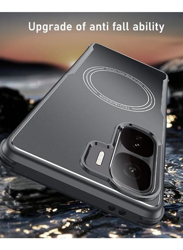 General - Magnetic Case Compatible with Vivo IQOO Neo 10 Pro, Built In Magnetic Attraction and Lens Film, Anti Shock and Anti Fall Cover for Vivo IQOO Neo 10 Pro - Image 1