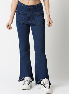 HIGH STAR Women Blue Bootcut High-Rise Jeans  - Image 1