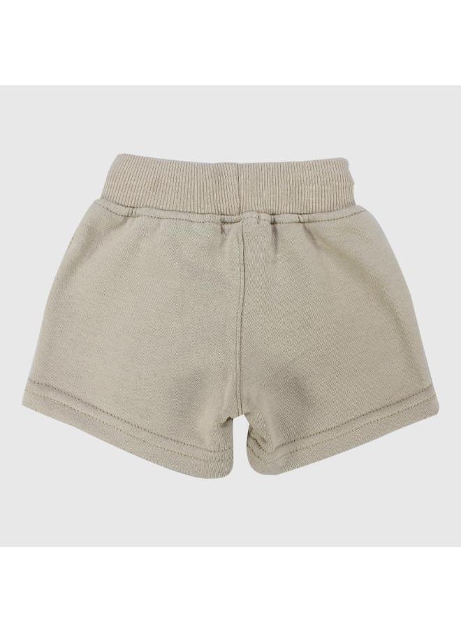 playmore Unisex Beige Comfy Shorts  - Image 2