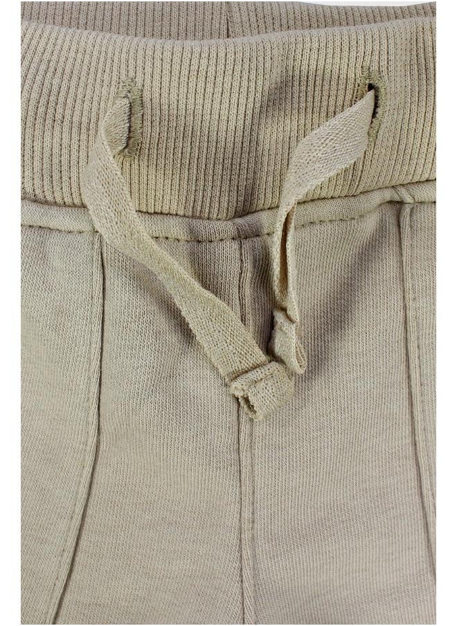 playmore Unisex Beige Comfy Shorts  - Image 3