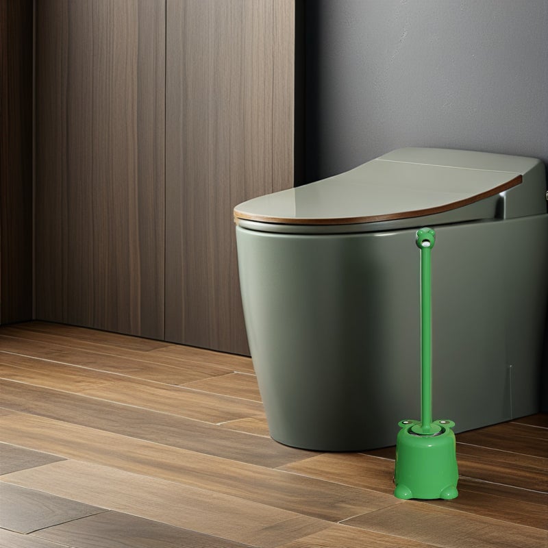 🚽 فر ة تنظيف مرحاض بمقبض طويل لتنظيف سهل بدون خدوش - Image 3