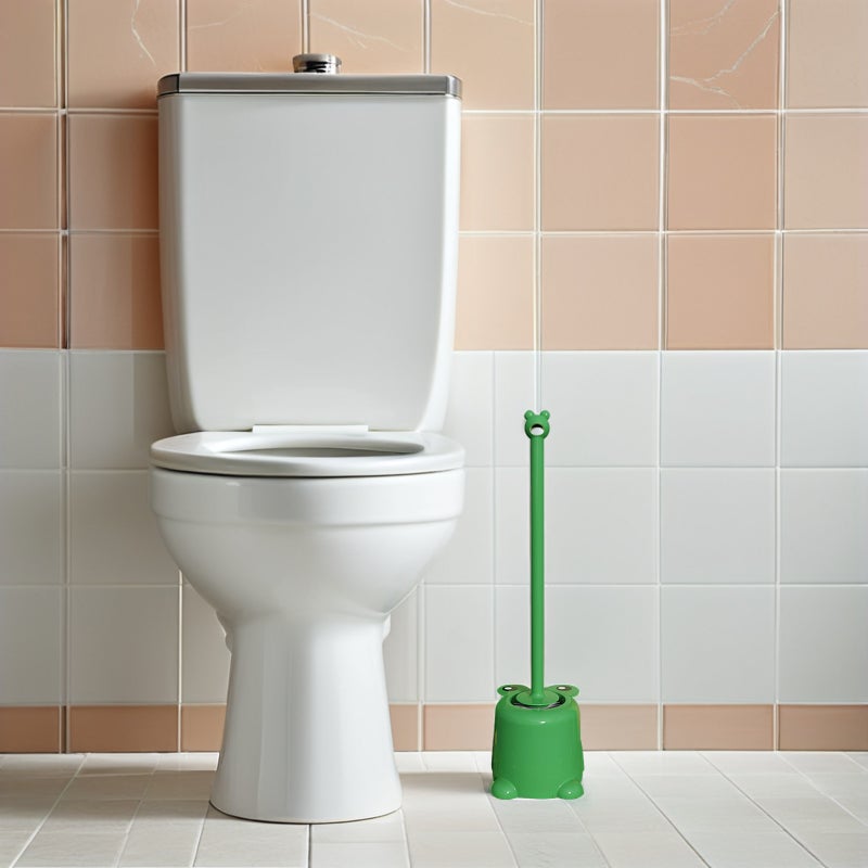 🚽 فر ة تنظيف مرحاض بمقبض طويل لتنظيف سهل بدون خدوش - Image 5