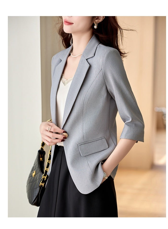Shougu New Fashionable Casual Ms Suit Blazer - Image 3