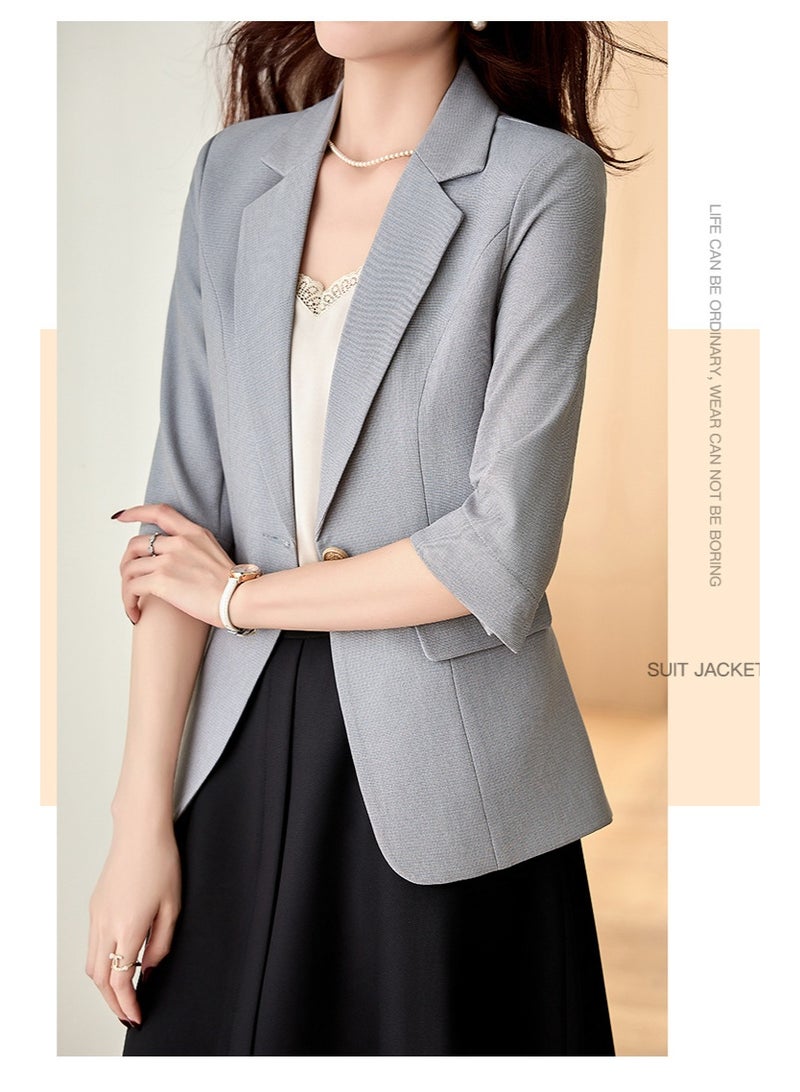 Shougu New Fashionable Casual Ms Suit Blazer - Image 2