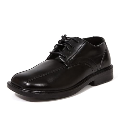 Deer Stags Gabe Lace-Up Dress Oxford,Black,1 M US Little Kid - Image 1