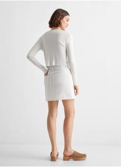 MANGO Youth Essential Denim Skirt  - Image 2
