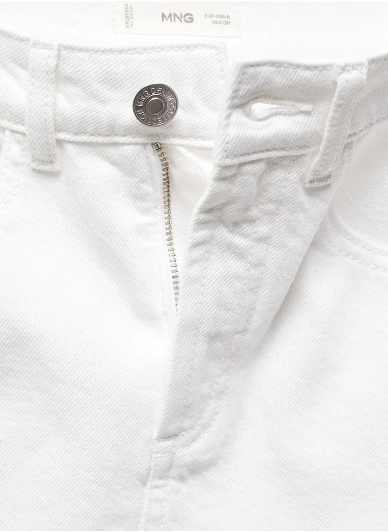 MANGO Youth Essential Denim Skirt