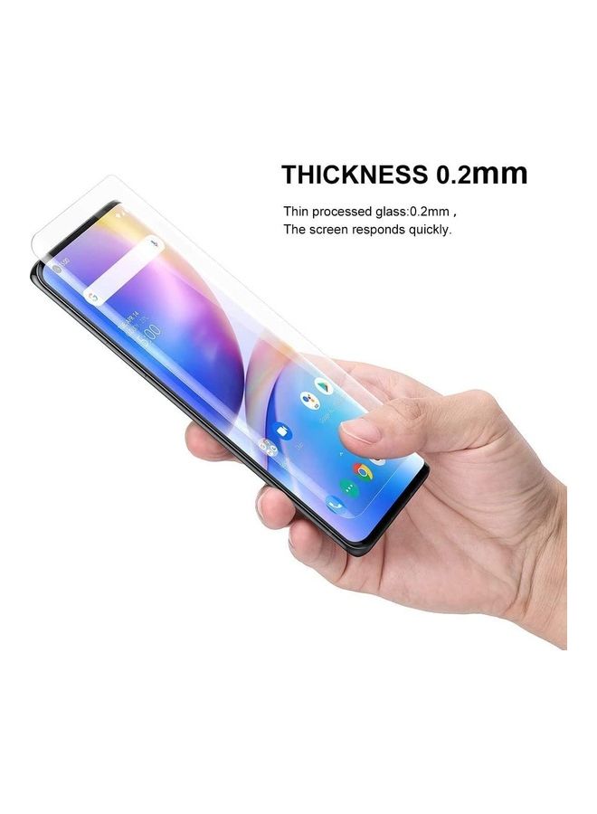 ICS Curved Screen Protector For OnePlus 8 Clear - Image 2