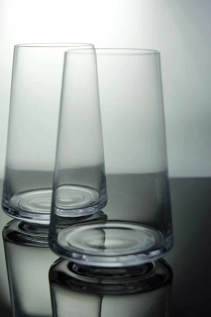 Paşabahçe Denizli Glass Crystal Hand Made 6-Piece Soft Drink Cups 579905 12486