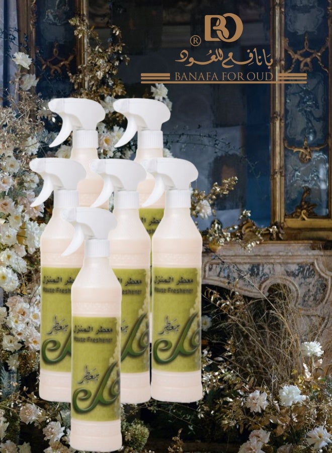 بانافع 6 قطع معطر منزل فل 500مل - Image 1