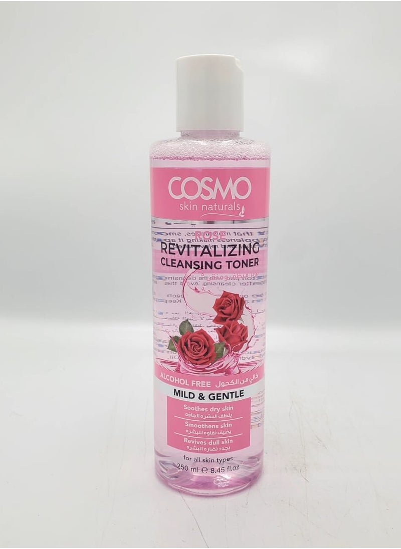 COSMO Revitalizing Cleansing Toner Rose 250ML 