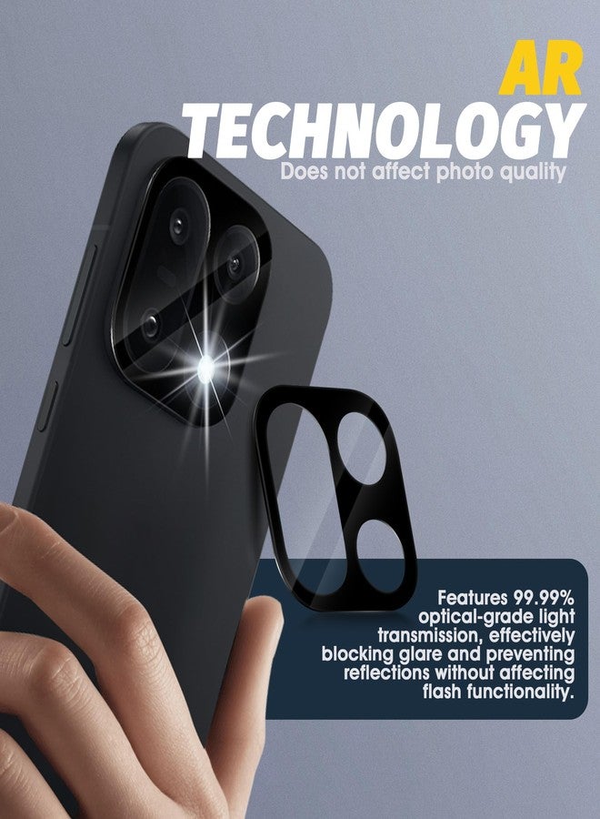 Orzero (3 Pack) Camera Lens Protector Compatible for Oneplus 15, Protector de Cámera Tempered Glass 9H Precise Camera Cutouts High Definition Anti-Scratch Does Not Affect Night Shots and Flash - Image 5