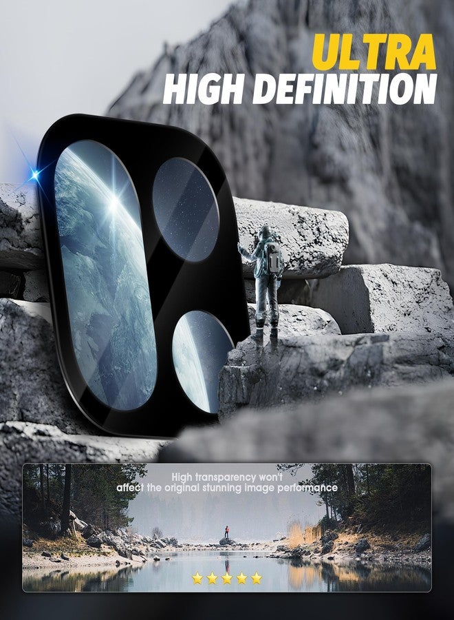 Orzero (3 Pack) Camera Lens Protector Compatible for Oneplus 15, Protector de Cámera Tempered Glass 9H Precise Camera Cutouts High Definition Anti-Scratch Does Not Affect Night Shots and Flash - Image 4