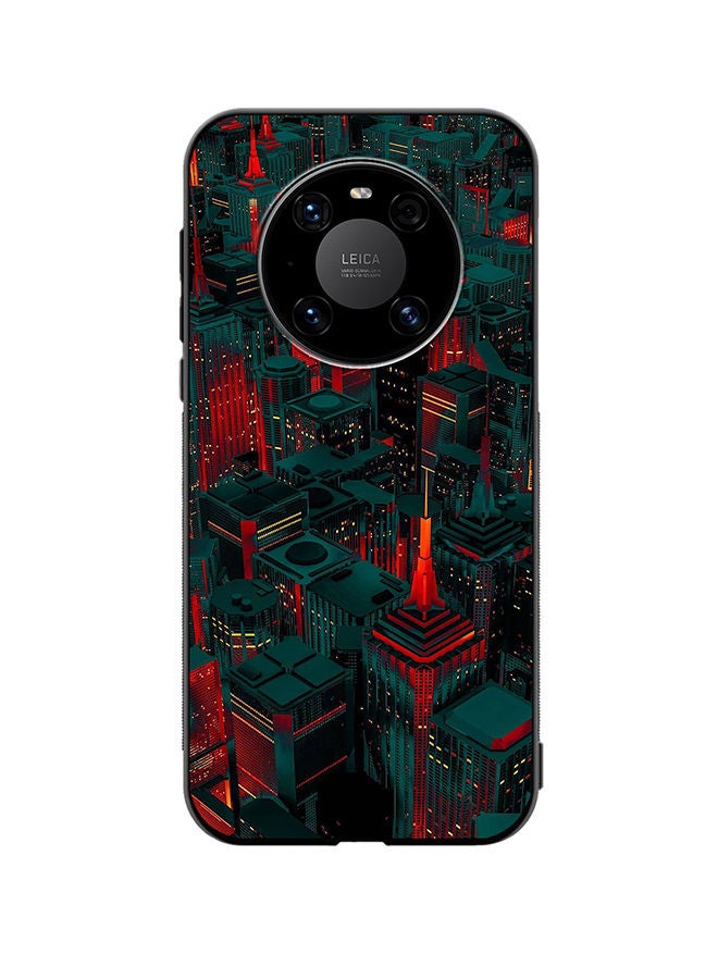 VR CREATIVE Protective Case Cover For Huawei Mate 40 Red City Design Multicolour - Image 1