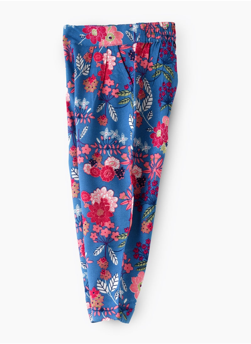 Jelliene Sunny Explorations: Girls' Breathable Harem Pants Comfy Fun & Spring Adventures  - Image 3