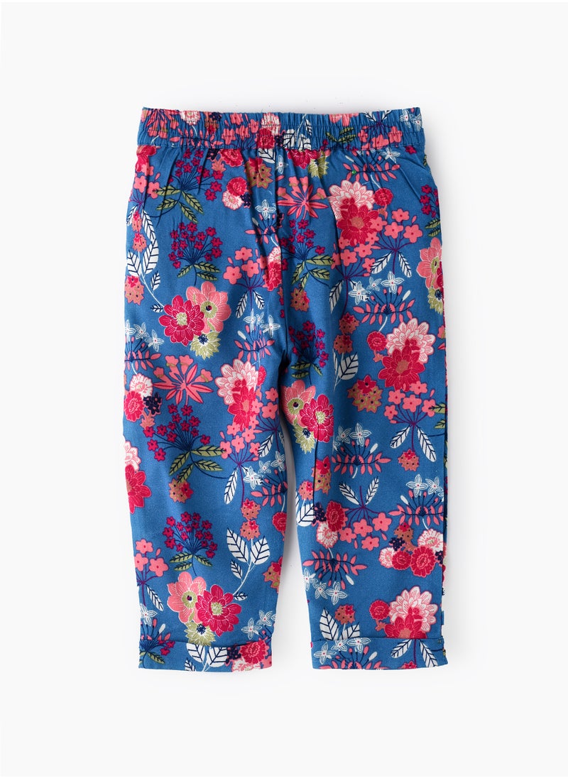 Jelliene Sunny Explorations: Girls' Breathable Harem Pants Comfy Fun & Spring Adventures  - Image 2