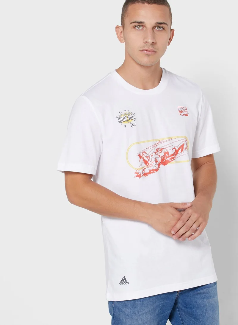 Adidas Marvel Iron Man T-Shirt