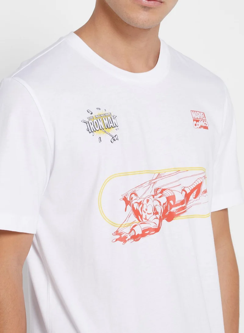 Adidas Marvel Iron Man T-Shirt