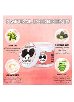 Goiple Edge Control Wax Edge Wax for Women Strong Hold Non-greasy Edge Smoother Edge Control for Black Hair Edge Fixer 4oz with Brush 1pc  - Image 2