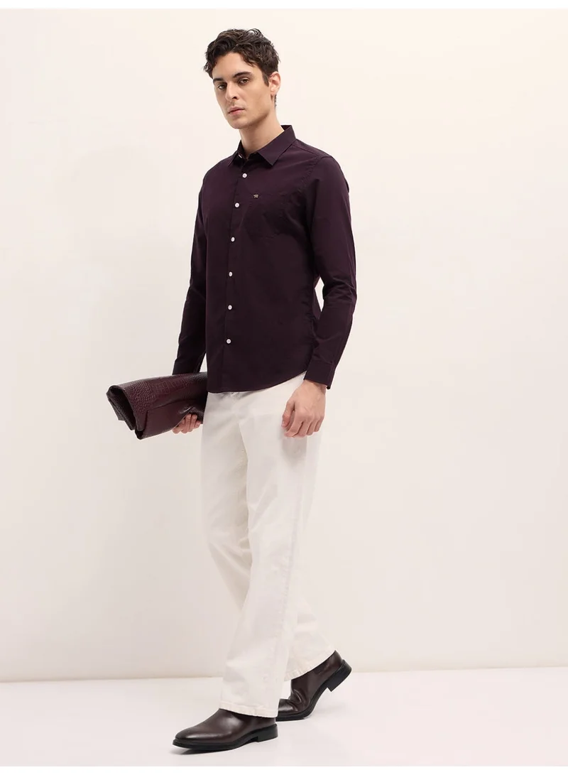 THE BEAR HOUSE  Men’s Shirt for Office, Casual & Party Wear | Comfortable Long Sleeve Shirt with Classic Collar, Button Closure & Versatile Stylish Look for Men | Best Price UAE