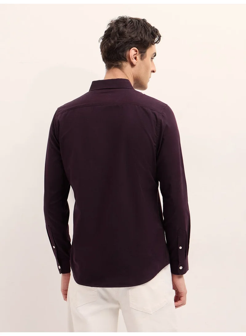 THE BEAR HOUSE  Men’s Shirt for Office, Casual & Party Wear | Comfortable Long Sleeve Shirt with Classic Collar, Button Closure & Versatile Stylish Look for Men | Best Price UAE