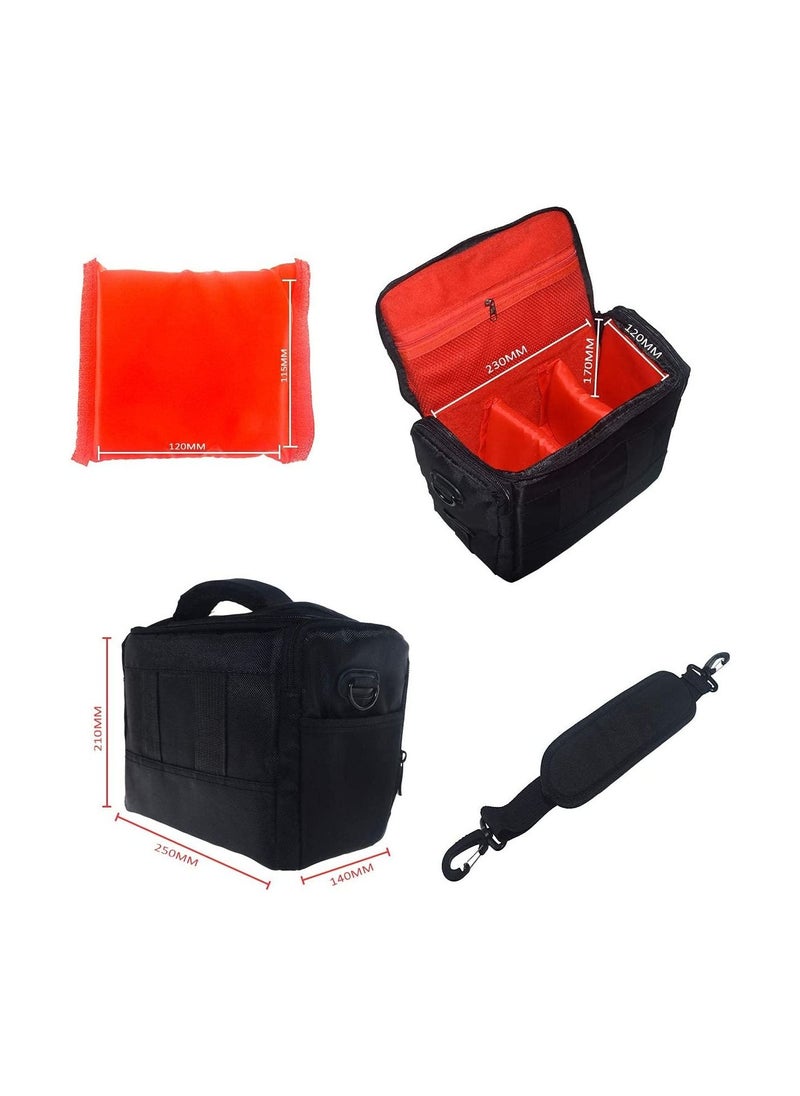 Coopic COOPIC BL 25 Waterproof DSLR Camera Bag Urban Life Shoulder Case for Nikon Sony Canon Olympus Pentex Interchangeable Mirrorless Micro 4/3 Full Frame Lens Digital SLR  - Image 5