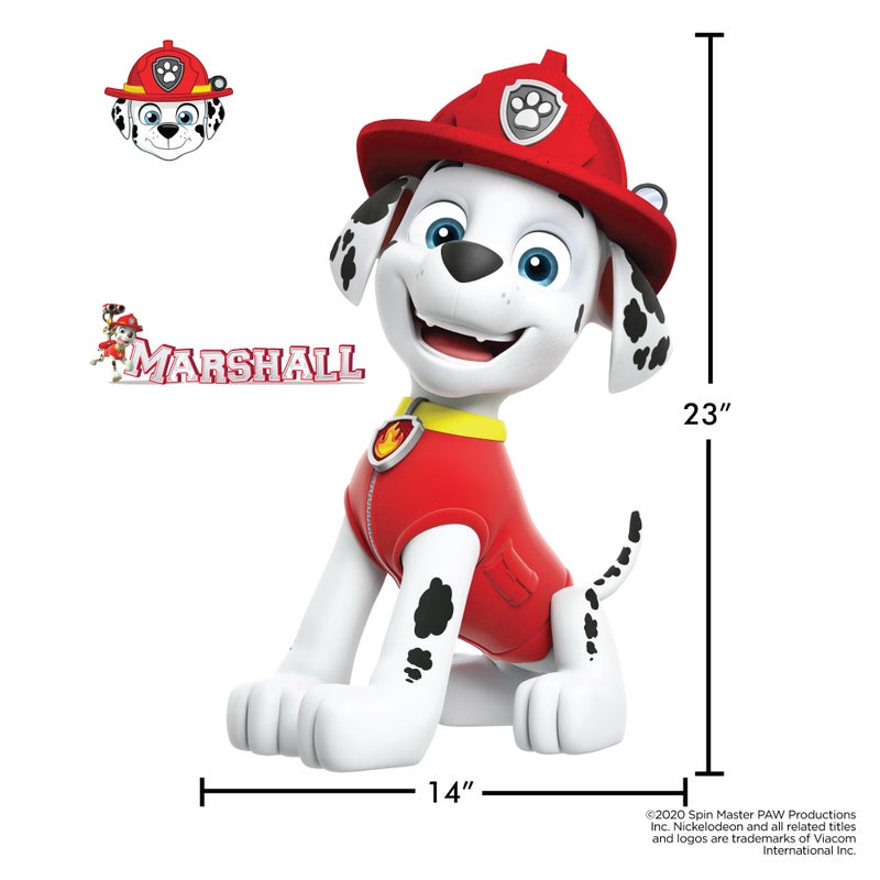 WALL PALZ Paw Patrol Marshall Wall Decal - Large 23"" Vinyl Wall Sticker Bedroom Decorations - Paw Patrol Room Decor Peel and Stick - Image 5